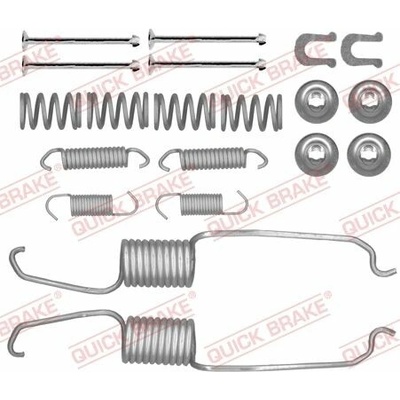 Súprava príslušenstva, brzdové čeľuste QUICK BRAKE 105-0853