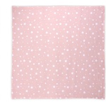 Lorelli Classic ПАМУЧНА ПЕЛЕНА 80/80 СМ rose with stars (10340092302)