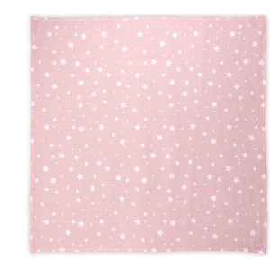 Lorelli Classic ПАМУЧНА ПЕЛЕНА 80/80 СМ rose with stars (10340092302)