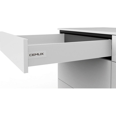 Cemux A Box zásuvka bílá H84/450 mm