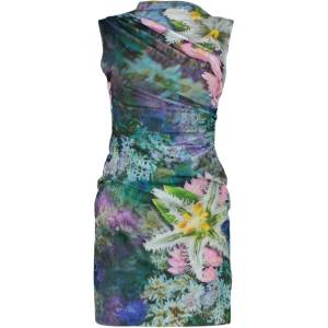 Desigual Къса рокля за жени desigual, Размер m, Цвят Зелено (26swvk40_ve4031)