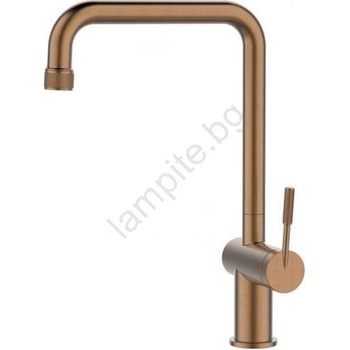 Alveus 1150763 - Кран за мивка flora 34, 8 см неръждаем/меден (av0121)