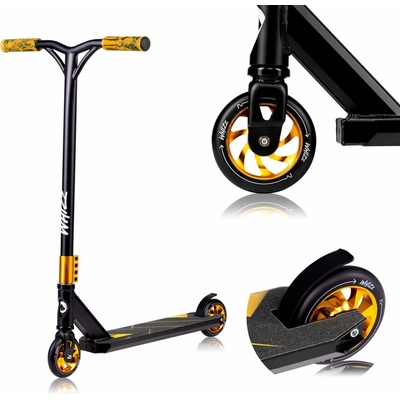 Lionelo stunt scooter Whizz čierna žlá
