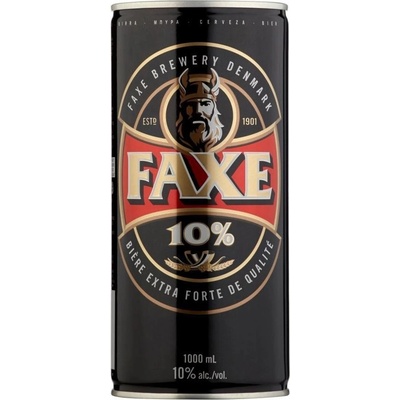 Faxe Extra Strong 10% 1 l (plech)