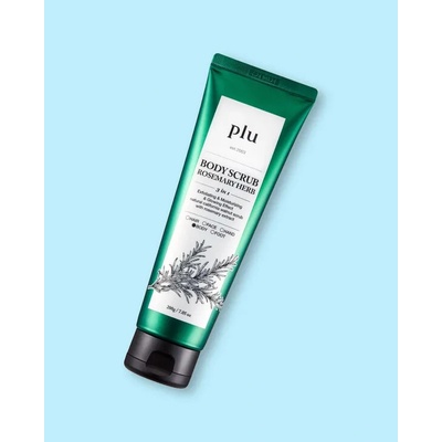 Plu telový peeling s vôňou rozmarínu body scrub rosemary herb 200 g