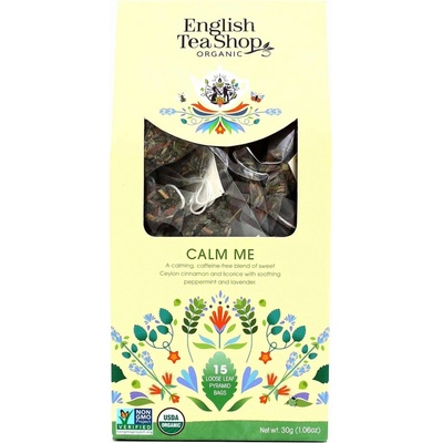 English Tea Shop Organic Calm Me 15 čajových sáčků