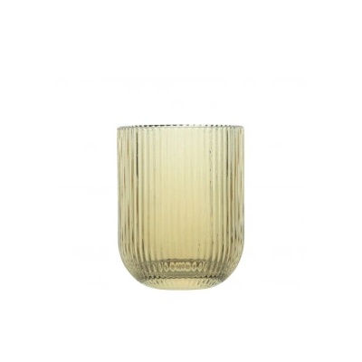 Horecano - Стъклена чаша за алкохол / аператив ниска 260мл ф7, 5x9, 5см жълта BLOOM-(AT122109А) (0111268)