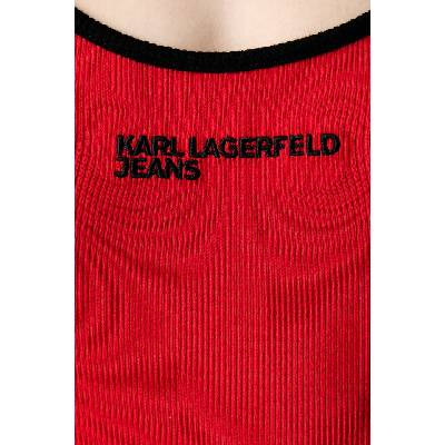Karl Lagerfeld Jeans боди дамско с памук (B3W17028)