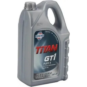 FUCHS Titan GT1 Flex 5 C5 0W-20 5 l