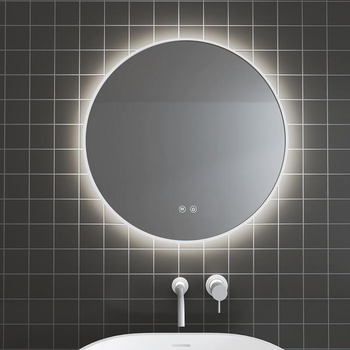 Inter Ceramic LED огледало с нагревател ЛЕЙЛА 1855-60W, Inter Ceramic, 60х60см (1855-60W)