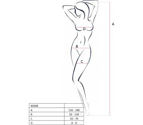 Catsuit PASSION BS008 černý