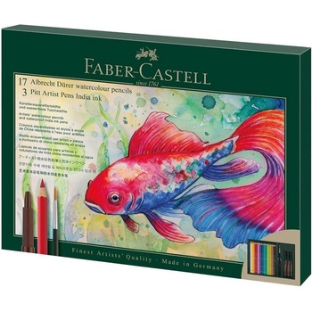 Faber-Castell Комплект моливи Albrecht Durer и тънкописци Pi (1015120771)