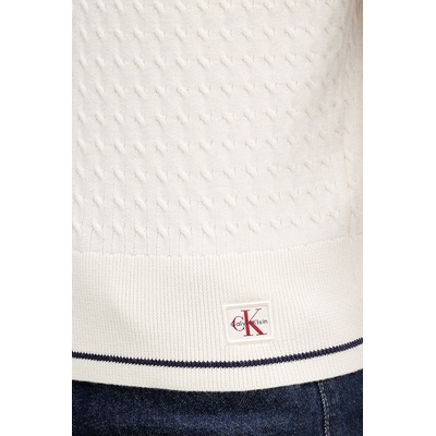 Calvin Klein Jeans тениска тип пулове с яка дамски (LV047F320G)