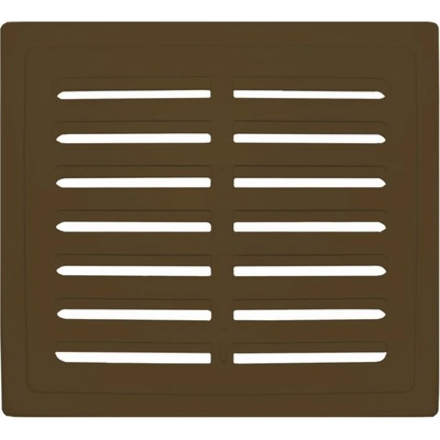 Vents 140 x 140 mm hnedá