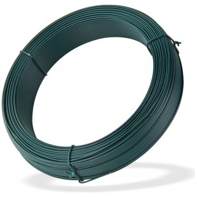 DEMA Vázací drát poplastovaný 1,4 mm, délka 100 m, zelený 31303D