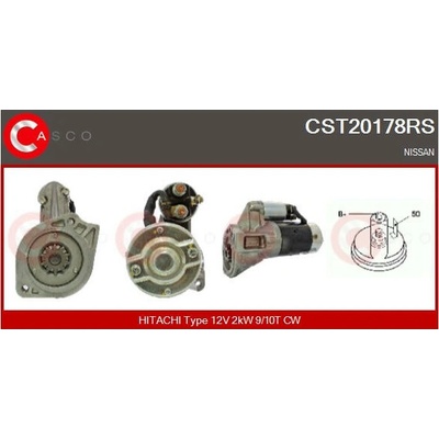 Startér CASCO CST10664AS