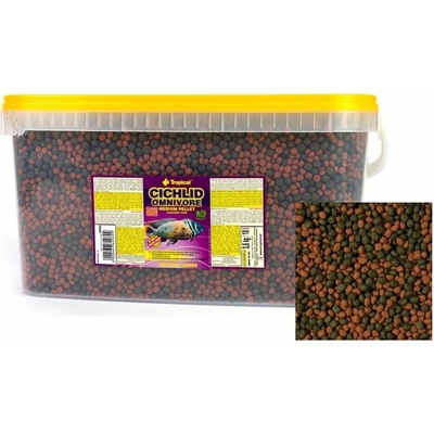 Tropical Cichlid Omnivore Medium Pellet 500 ml/180 g