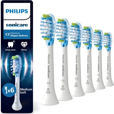 Philips Sonicare Premium Plaque Defense HX9046/87 резервни глави за четка за зъби 6 бр