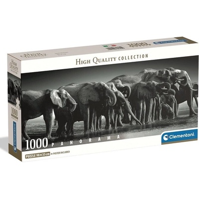 Clementoni 1000 Panorama Herd of Giants