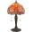 Endon Lighting 64092 - Настолна лампа Tiffany DRAGONFLY 2xE27/60W/230V Ø 30 см (EN0301)
