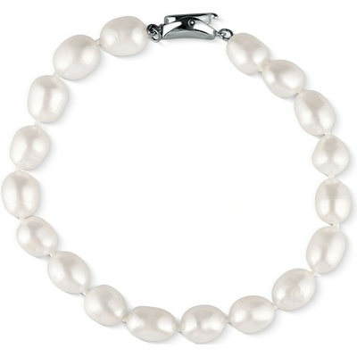 JwL Luxury Pearls Nežný náramok z pravých ryžových perál JL0865