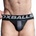 Oxballs OXJOK AIRMESH Upthrust Slider Jock Tar Black M