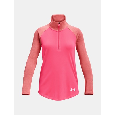 Under Armour Момичешка тениска Under Armour UA Tech Graphic 1/2 Zip Under Armour | Rozov | Момичешки | 160
