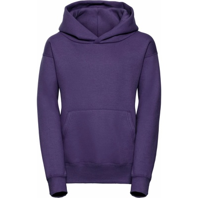 Russell 575B detská mikina s kapucňou purple