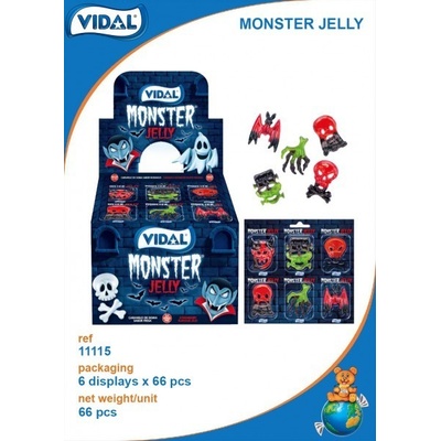 Vidal Monster Jelly 66 x 11 g
