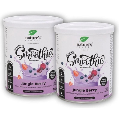 Natures Finest Smoothie jungle berry 2 x 200 g
