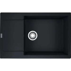 Franke Maris - Мивка Fragranite MRG 611-78 BB, 78x50 cm, черен мат 114.0637. 575 (114.0637.575) Мивка за вграждане