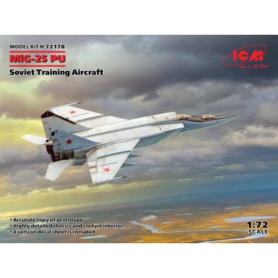 ICM MiG-25PU Soviet Training Aircraft 1:72