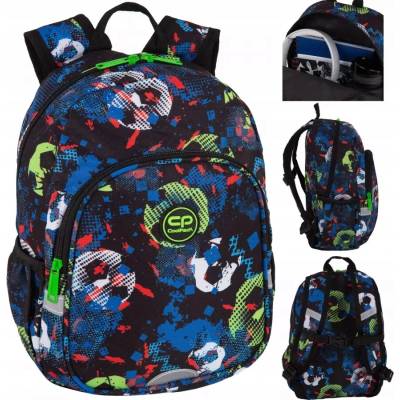 Predškolský batoh CoolPack, viacfarebný, s reflexnými prvkami