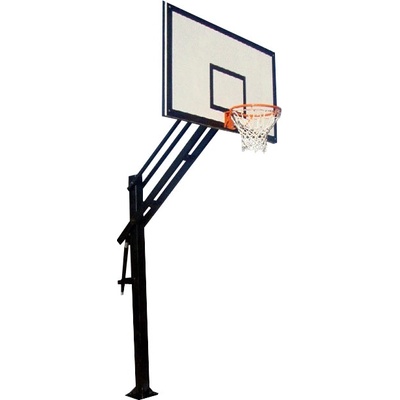 Баскетболна конструкция фиксирана с регулируема височина