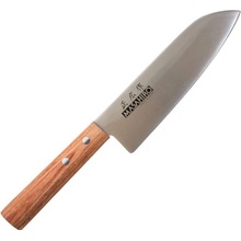 Masahiro Sankei Santoku nůž hnědý 165 mm