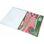 Penword Glitter foam white 20x30cm 5pcs