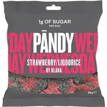 PANDY CANDY STRAWBERRY/LIQUORICE 50 g