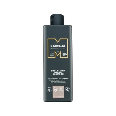 label.m Cool Blonde Toning Shampoo тонизиращ шампоан за платинено руса и сива коса 300 ml