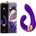 G-SPOT вибратор за двойна стимулация, изискан, 18, 5см. - Miyo Purple (SHUNGA0230)