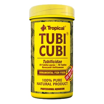 Tropical Tubi Cubi - естествена храна за риби кутия 100 мл - 01133
