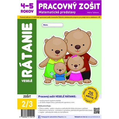 Veselé rátanie pracovný zošit 4-5 (2026, 28. edícia)