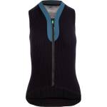 Q36.5 Дамски потник за колоездене Q36.5 Women's Jersey sleeveless L1 Pinstripe Cycling singlet - Black - размер XS (156-1141-0211)