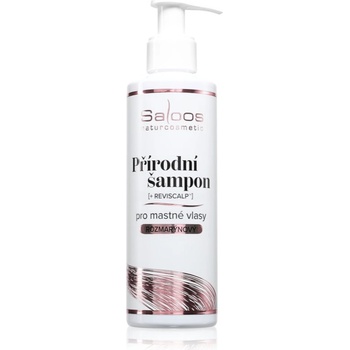 Saloos Natural Shampoo натурален шампоан за мазна коса 200ml