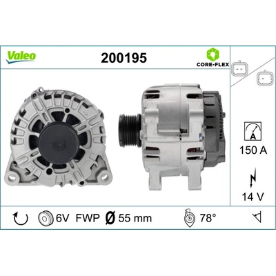 VALEO generátor 200195