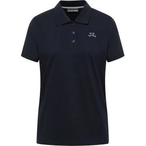 ELBSAND Дамска поло тениска ELBSAND Women's Stina Polo shirt - Coldwater / White (916-6653-0311)