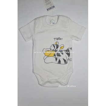 Image 1 of SUNNY KIDS Боди с къс ръкав Тигър /бял/, 56