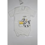 SUNNY KIDS Боди с къс ръкав Тигър /бял/, 56