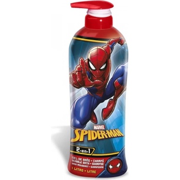 Lorenay Душ гел и шампоан 2 в 1 Lorenay - Spiderman, 1 l (2511)