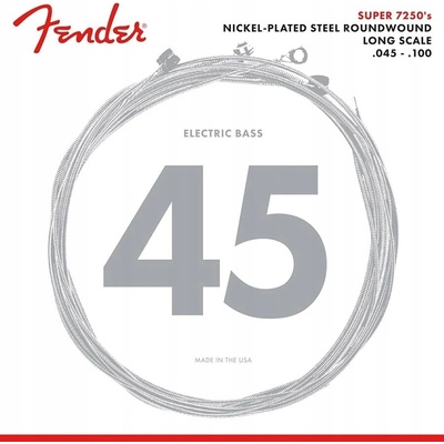 FENDER 073-7250-456 7250-5M Gauges.045-.125,Set