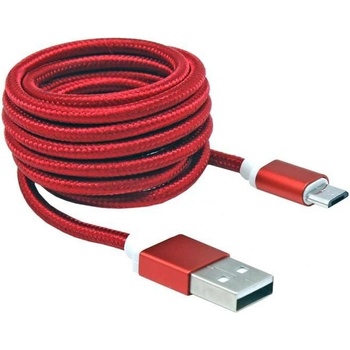 SBOX USB-10315R USB 2.0/MicroUSB, červený